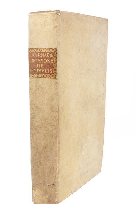 Brisson - De formulis et sollemnibus populi Romani - 1583