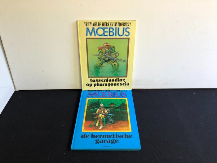 Moebius - Verzamelde Werken van Moebius 1 en 2 - Cartonato - Prima edizione - (1988/1989)