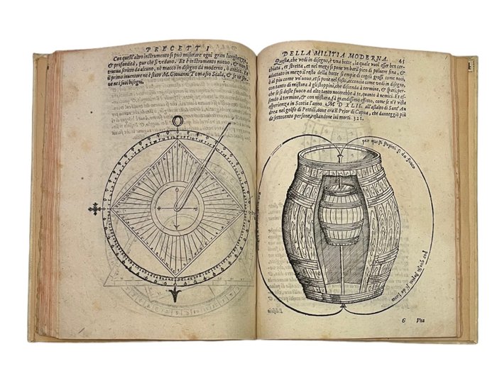 Girolamo Ruscelli - Precetti della militia moderna, tanto per mare quanto per terra - 1595