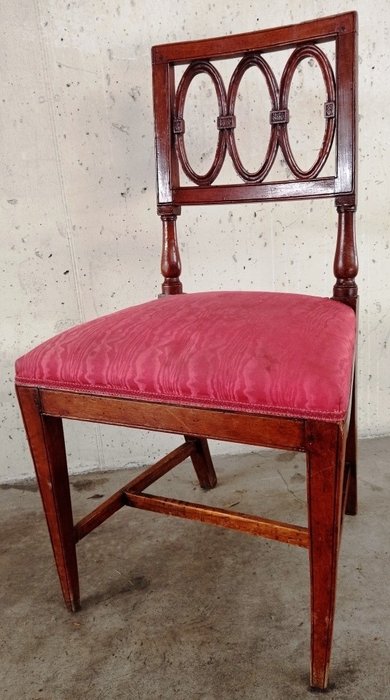 Chaise, Chaise, Chaise - Louis XVI - Noyer - XIXe siècle Antiquités Mobilier et objets d'occasion  