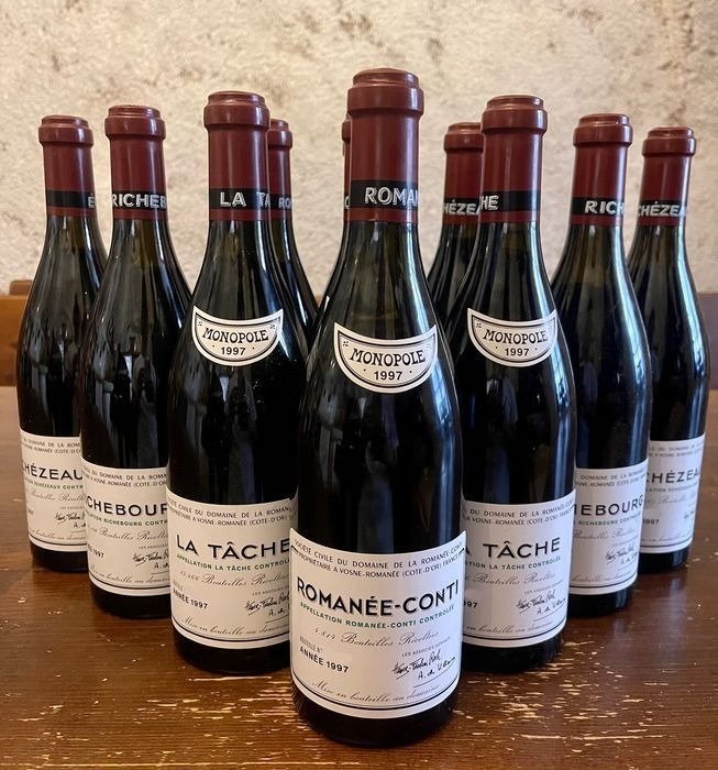 Domaine De La Romanee-Conti Assorted Case - Burgundy Grand Cru - 11 Bottles (0.75L)