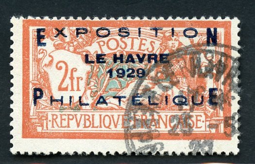 France 1929 - Overprinted ‘Expo Le Havre’ - Unificato N. 257A