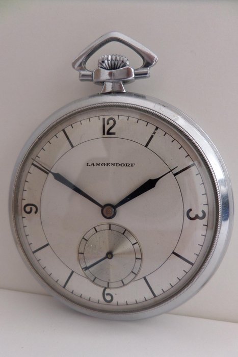 Langendorf - art deco pocket watch NO RESERVE PRICE - Uomo - 1901-1949