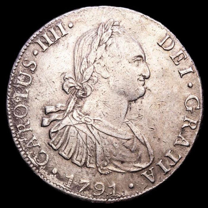 Spanien. Carlos IV (1788-1808). 8 Reales - Potosi (PTS), 1791 - P·R