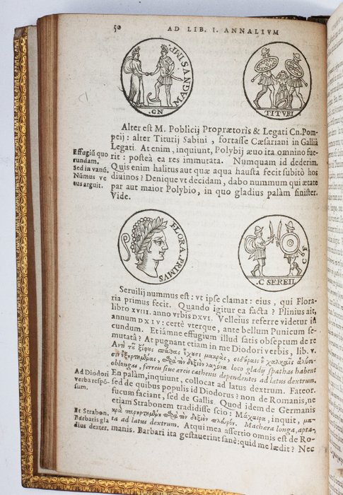 Tacito - Iosiae Merceri ad novam Taciti editionem aliquot notae - 1590