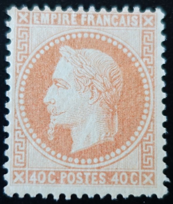 Frankrijk - Napoleon stamp, No. 31, mint*, original gum. Value: €1900