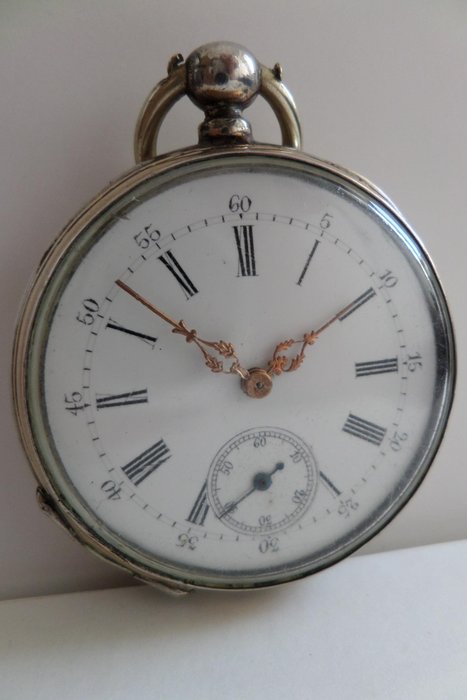 Auguste Favre - silver pocket watch NO RESERVE PRICE - Uomo - 1850-1900