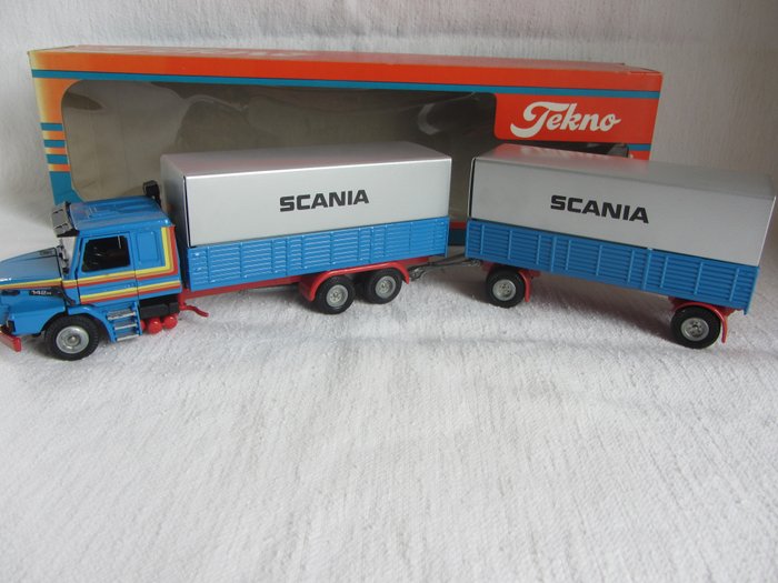 Tekno - 1:50 - Scania LS 142 H met aanhanger " Scania "