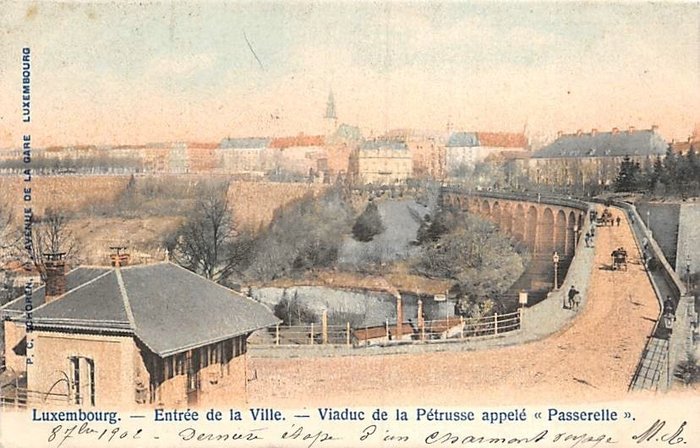 Luxembourg (lot varié avec cartes très anciennes, bel ensemble) - Cartes postales (100) - 1910