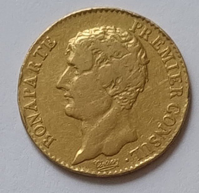 France. Napoléon I (1804-1814). 20 Francs 1802 A (Paris)