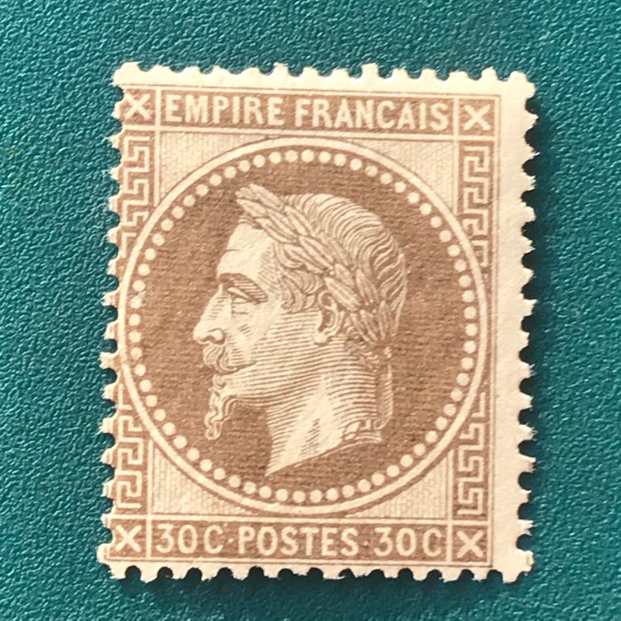 Frankrijk 1870 - 30 centiemen Napoleon Laure - Yvert 30
