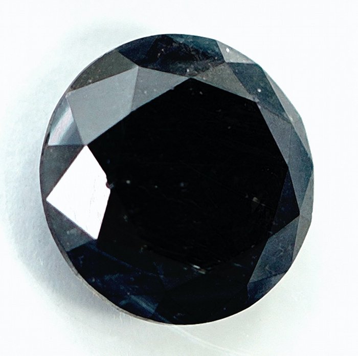 Diamante - 2.43 ct - Brillante - Black - N/A