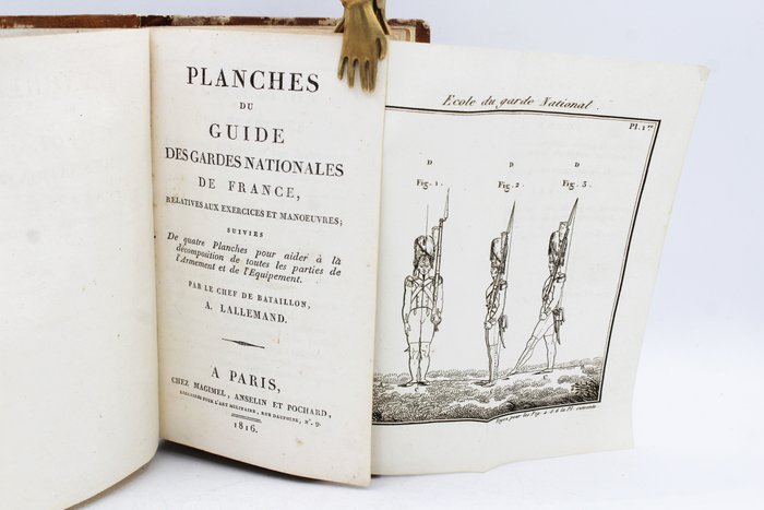 A. Lallemand - Planches Du Guide Des Gardes Nationales De France - 1816