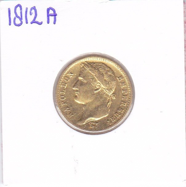 France. 20 Francs 1812 A