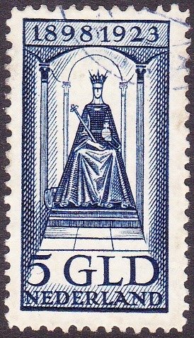 Paesi Bassi 1923 - Government jubilee Wilhelmina - NVPH 131