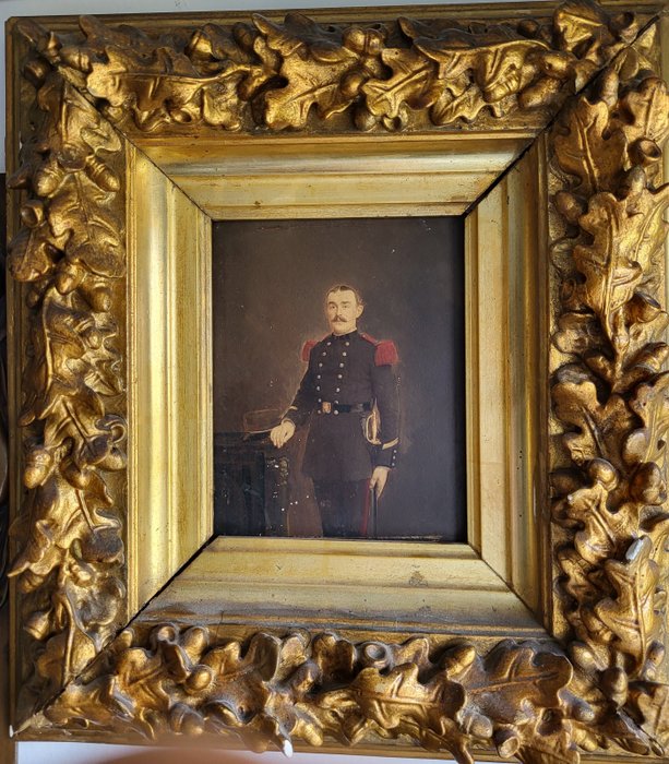 inconnu - 1870 - militaire en costume