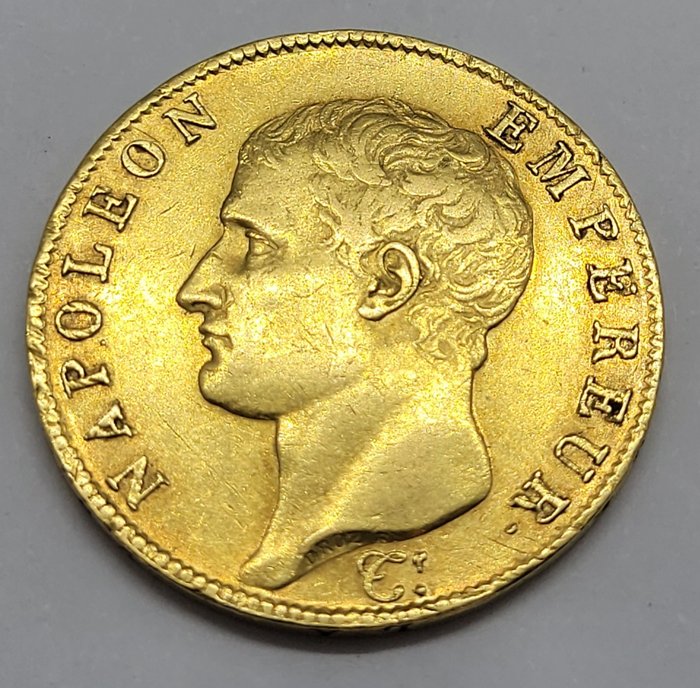 France. 40 Francs Napoléon Empereur / AN 13 - A (Paris)