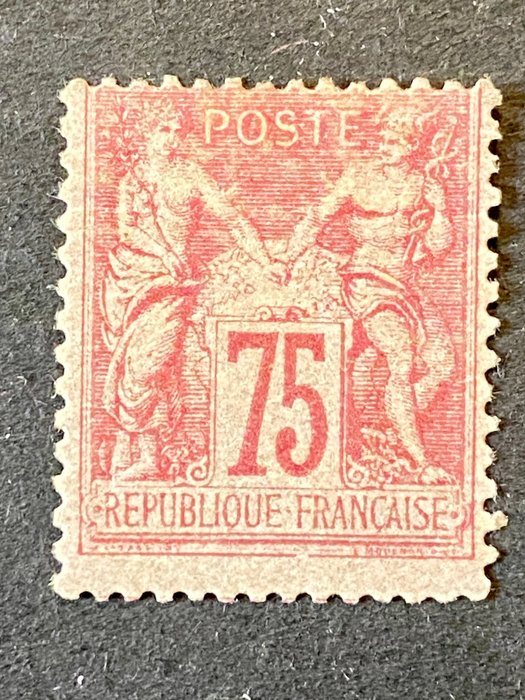 Frankreich 1885/1885 - A beautiful piece with certificate - Yvert et Tellier N°81