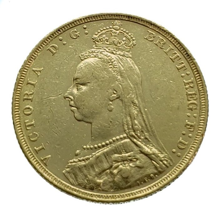 Australië. Sovereign 1893-S Victoria