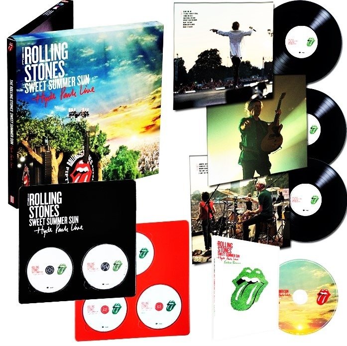 De Rolling Stones - Sweet Summer Sun - Hyde Park Live / The Limited Edition Box - Gelimiteerde boxset - 1ste stereo persing - 2013/2013