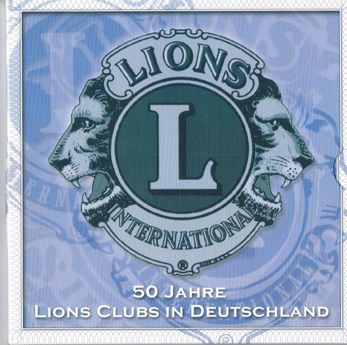 Germany. Euro KMS euro set 50 jaar Lions Club Duitsland