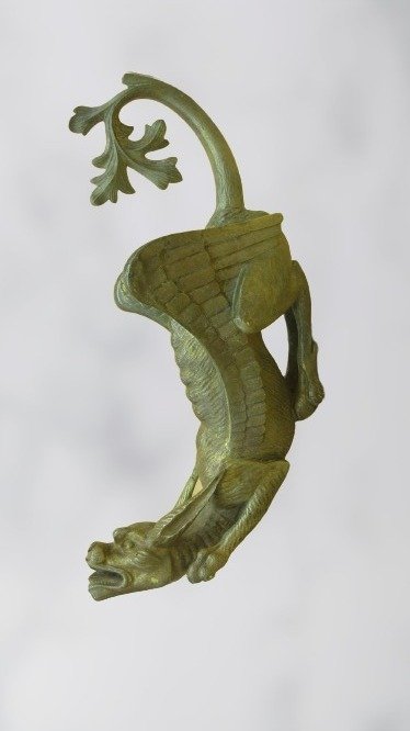 ornamento - drago - Bronzo - Inizio XX secolo