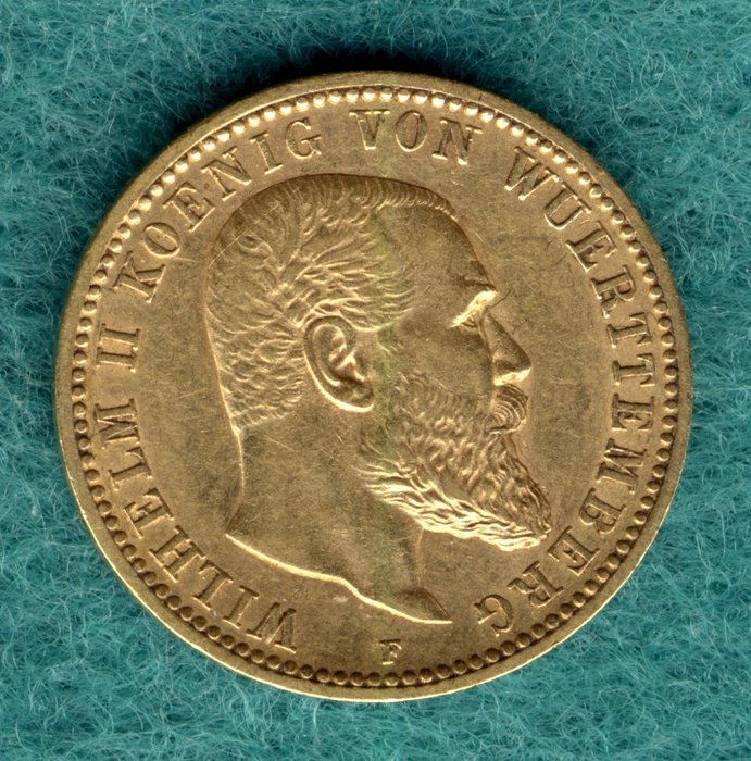 Deutschland-Württemberg - 10 Mark 1900 - Wilhelm II.