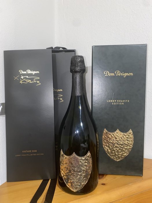 2008 Dom Perignon Limited Edition Lenny Kravitz - Champagne Brut - 1 Bottiglia (0,75 litri)