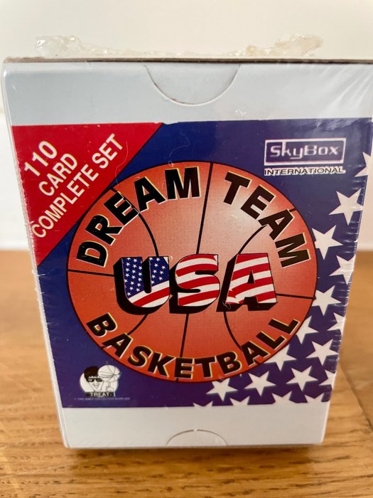 1992 Skybox Dream Team Basketball – Sealed Box – Limited Edition Gold Medal Winners Commemorative Set