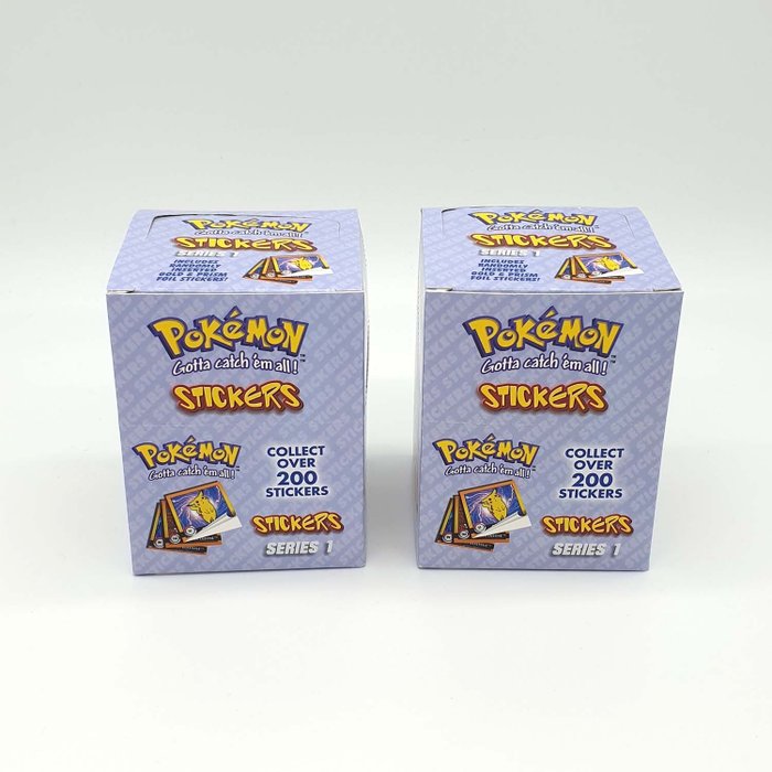 Artbox - Pokémon - Booster Pack Pokemon ArtBox 2 Booster Boxes / Displays from 1999 (new) - 1999