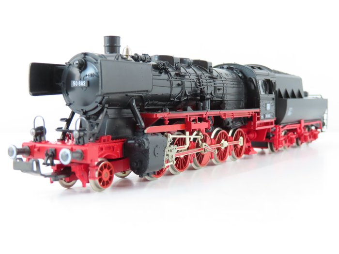 Fleischmann H0 - 4179 - Dampflokomotive mit Tender - BR50 - DB
