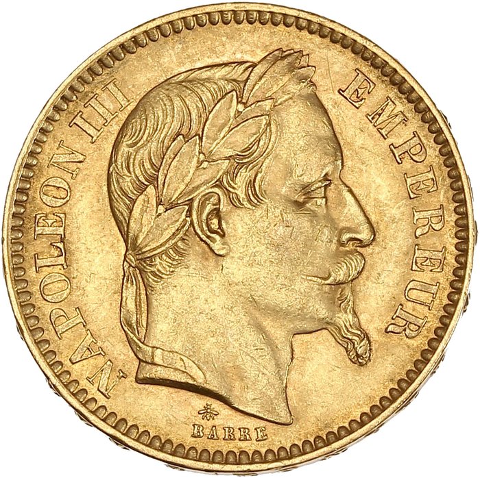 France. Napoléon III (1852-1870). 20 Francs 1862 A - Paris