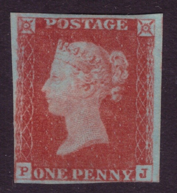 Gran Bretagna 1841 - one penny red - Stanley Gibbons 8a