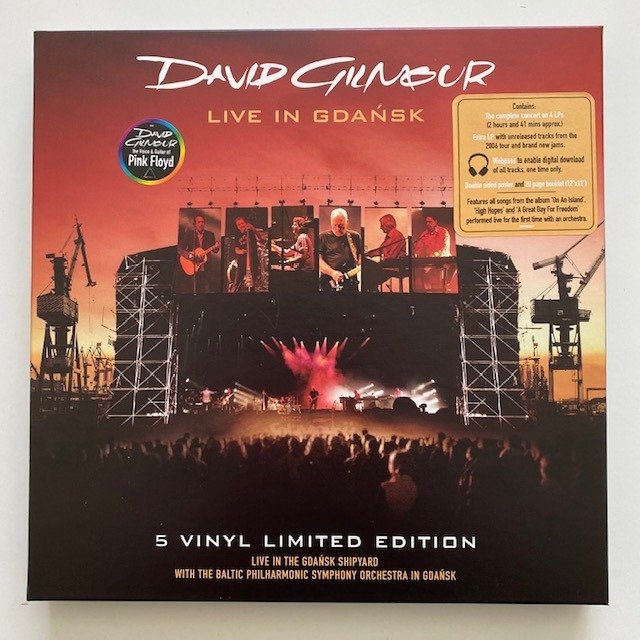 David Gilmour - Live in Gdańsk  (5x LP Boxset) - LP Boxset - 2008/2008