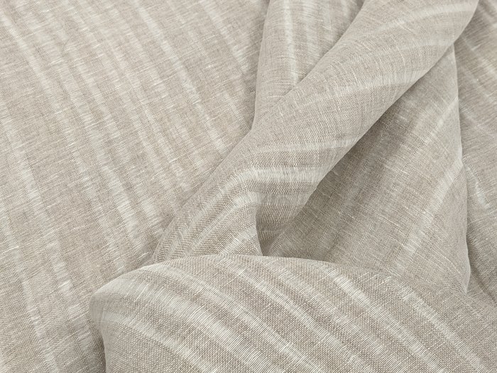 Splendido tendaggio in lino cm 580 x 315 Tessitura Saroglia & Taverna - 窗簾布料