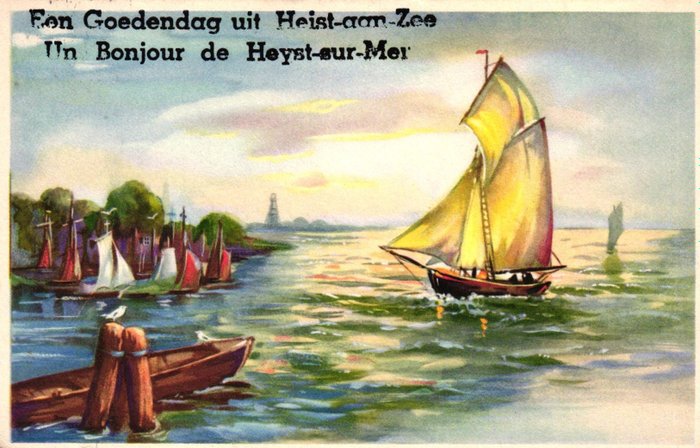 Belgio - Heist-aan-Zee con meglio - Cartoline (Collezione di 90) - 1905