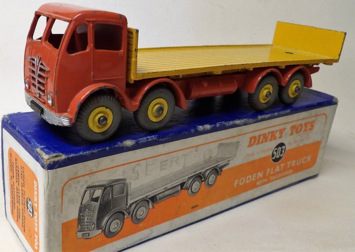 Dinky Toys - 1:43 - Foden Flat Truck With Tailboard - Nein. 503 in England hergestellt