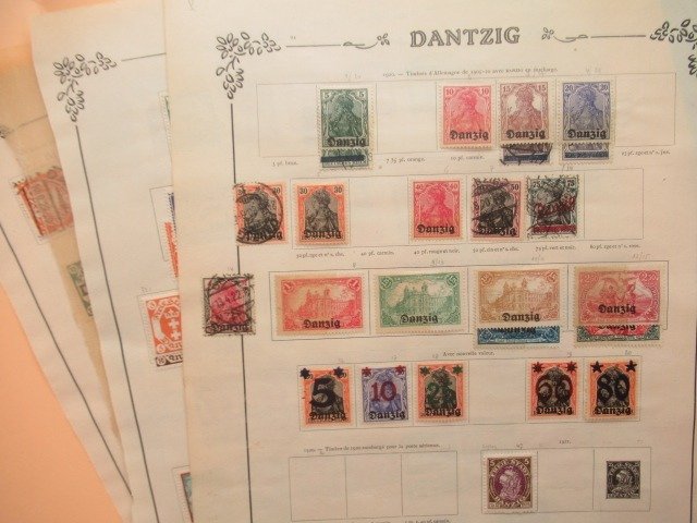 Danzig - Collection of stamps.