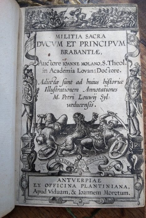 Johannes Molanus - Militia Sacra Ducum et Principum Brabantiae - 1592