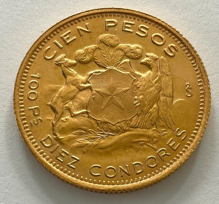 Chile. 100 Pesos 1961