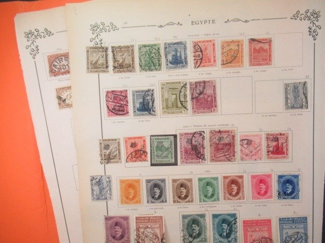 Ägypten - Collection of stamps.