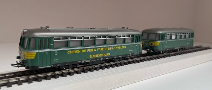 Märklin H0 - 3135 S - Train unit - Type 551 and 731 - CFV3V (chemin de fer des 3 vallées)