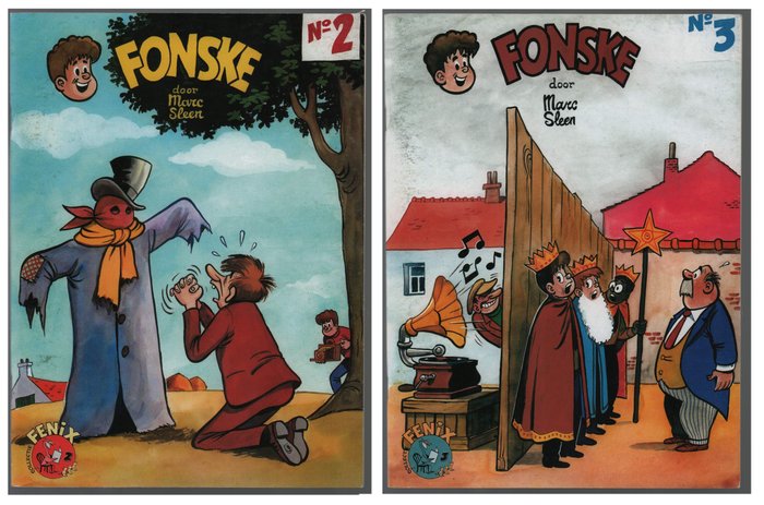 Fenix collectie - Fonske 2- nr. 532/650 en 3 nr. 516/650 - Softcover - First edition - (2001)