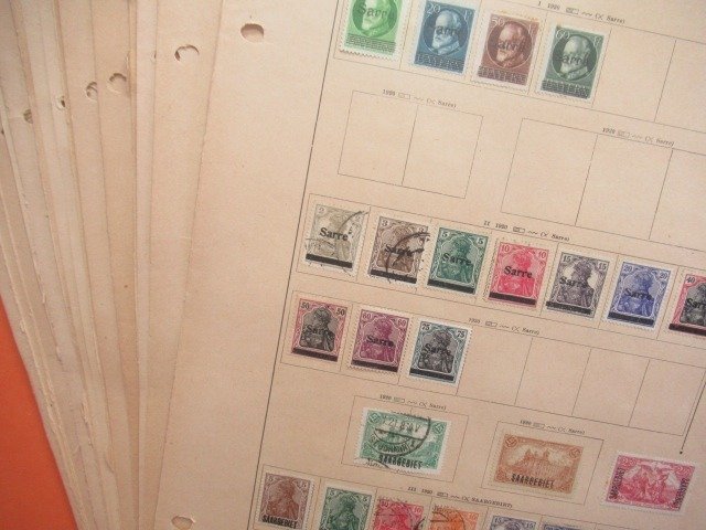 Europe - Advanced collection of stamps.