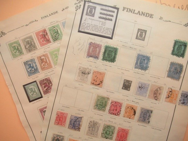 Finland - Collection of stamps.