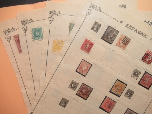 Spagna - Collection of stamps.