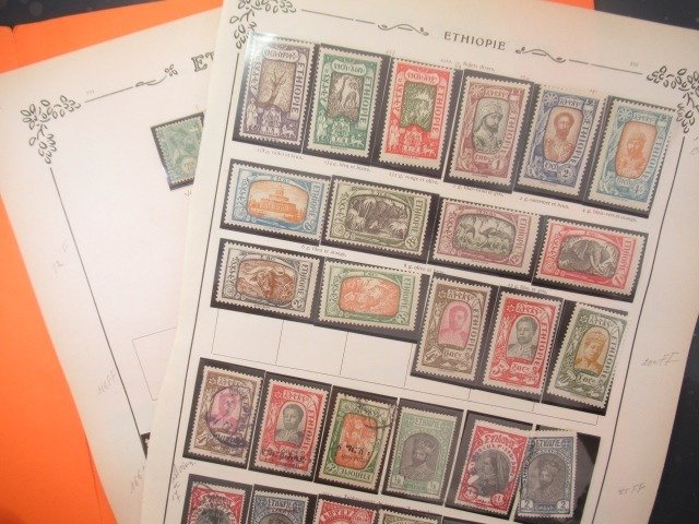 Äthiopien - Collection of stamps.