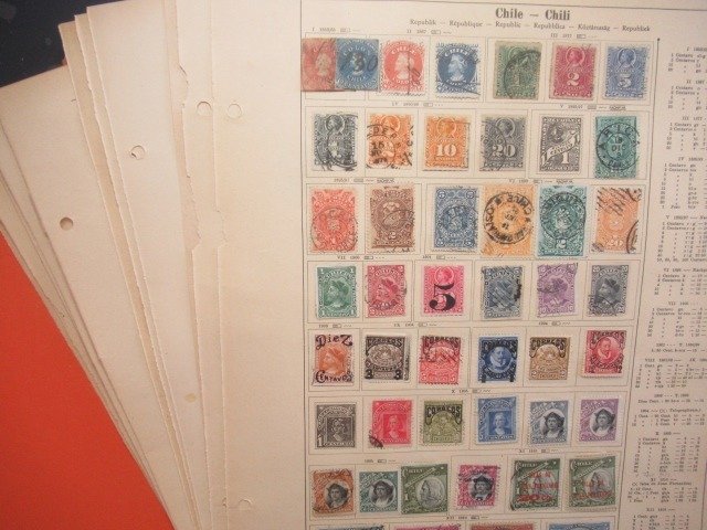 America - Advanced collection of classic stamps, Volume 2.