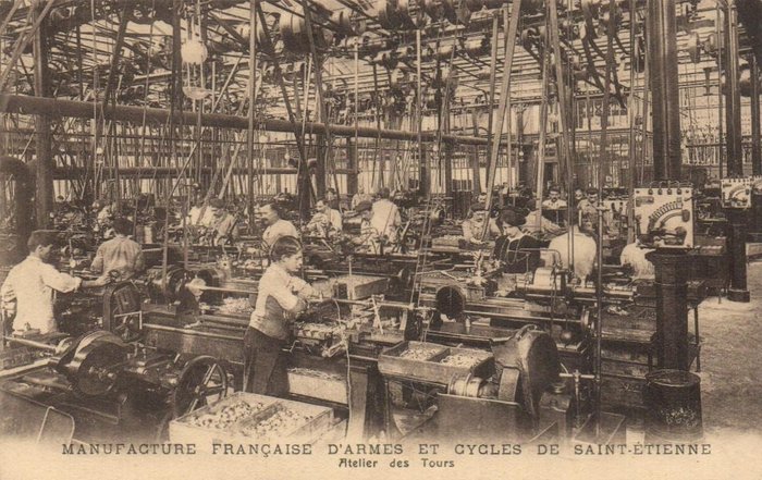 Frankreich - Manufaktur Francaise D'Armes et Cycles de Saint Etienne - Postkarten (Sammlung von 21) - 1900-1920