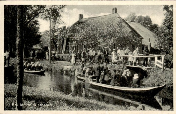 Paesi Bassi - Overijssel - Cartoline (Collezione di 120) - 1900-1960